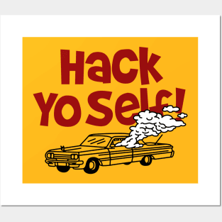 Hack Your Self! Hip Hop Parody Posters and Art